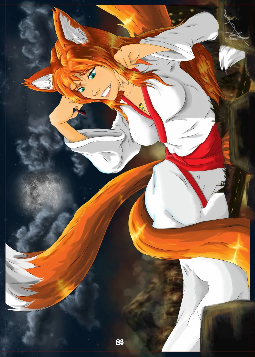 [Terada Ochiko] Kyogitsune no Taikutsu Fhentai - Page 24