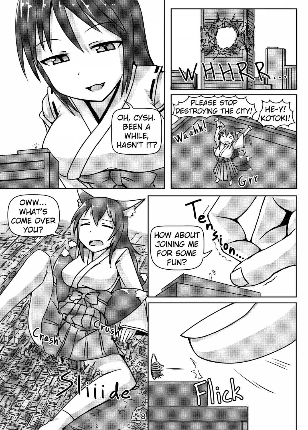[Terada Ochiko] Kyogitsune no Taikutsu Fhentai - Page 8