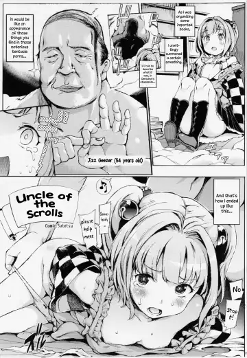 [Satetsu] Oji-san of Scroll | Uncle of the Scrolls - Fhentai