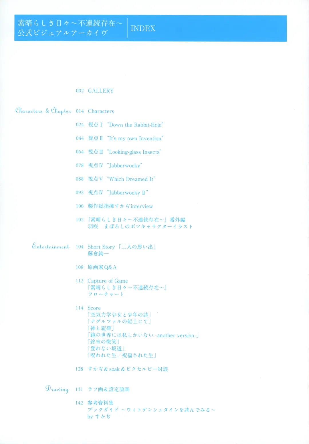 Subarashiki Hibi Official Visual Archive Fhentai - Page 14