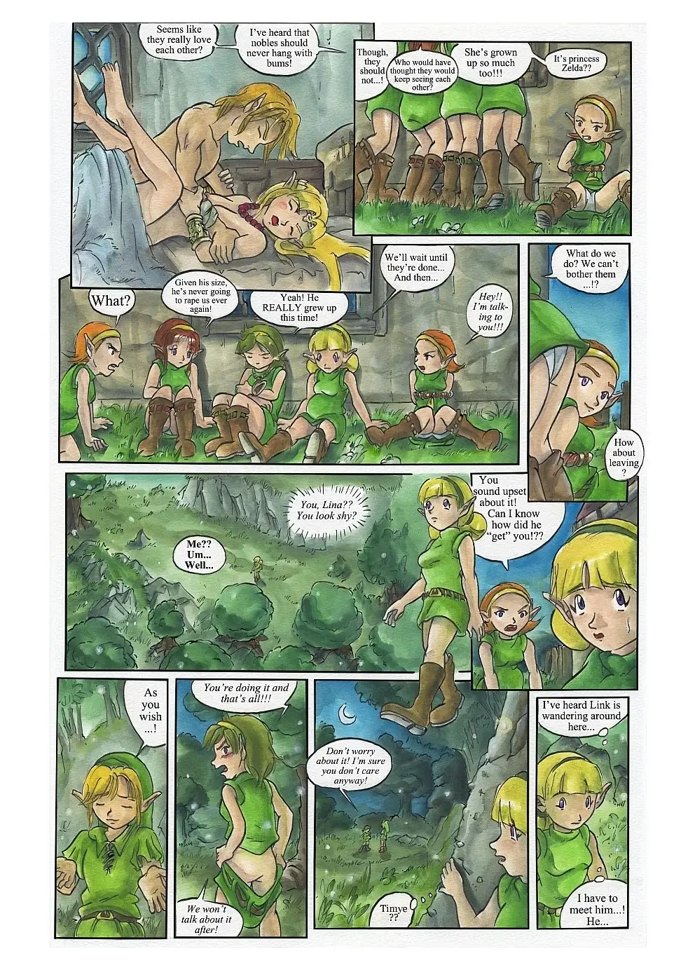 Bad zelda 2 (passage) ENGLISH & other stuff Fhentai - Page 3