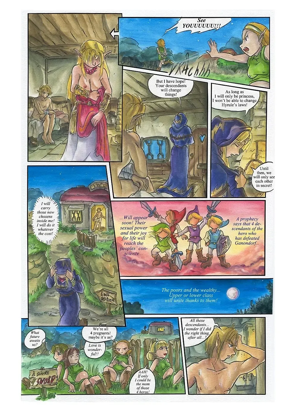 Bad zelda 2 (passage) ENGLISH & other stuff Fhentai - Page 7