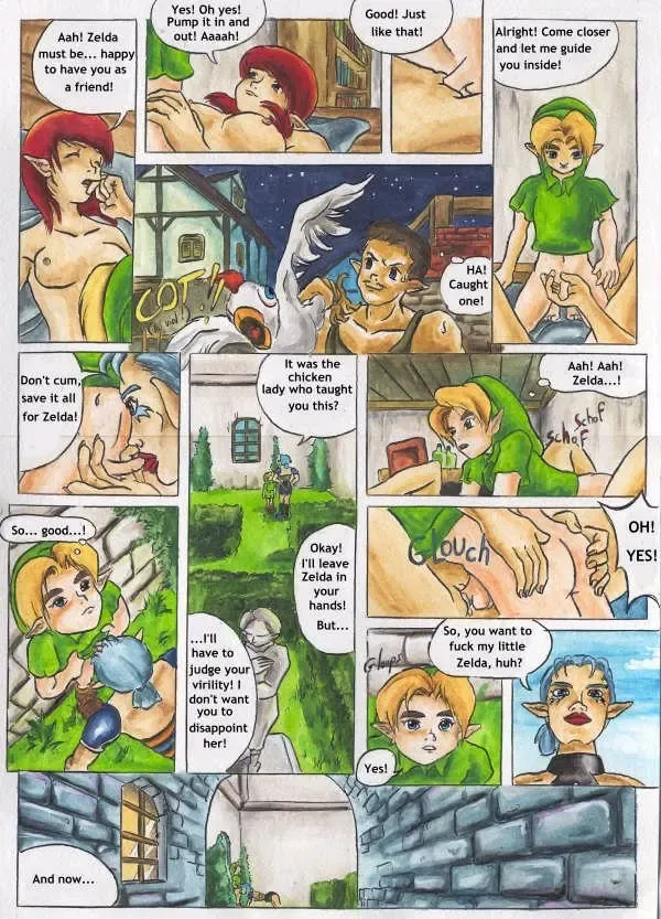 Bad zelda 2 (passage) ENGLISH & other stuff Fhentai - Page 9