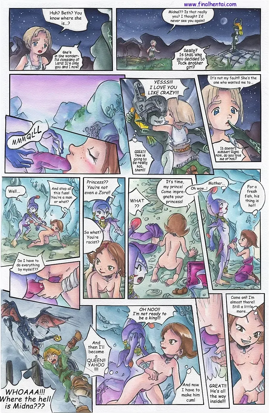 [Passage] Zelda Twin Destiny (passage) ENGLISH Fhentai - Page 74