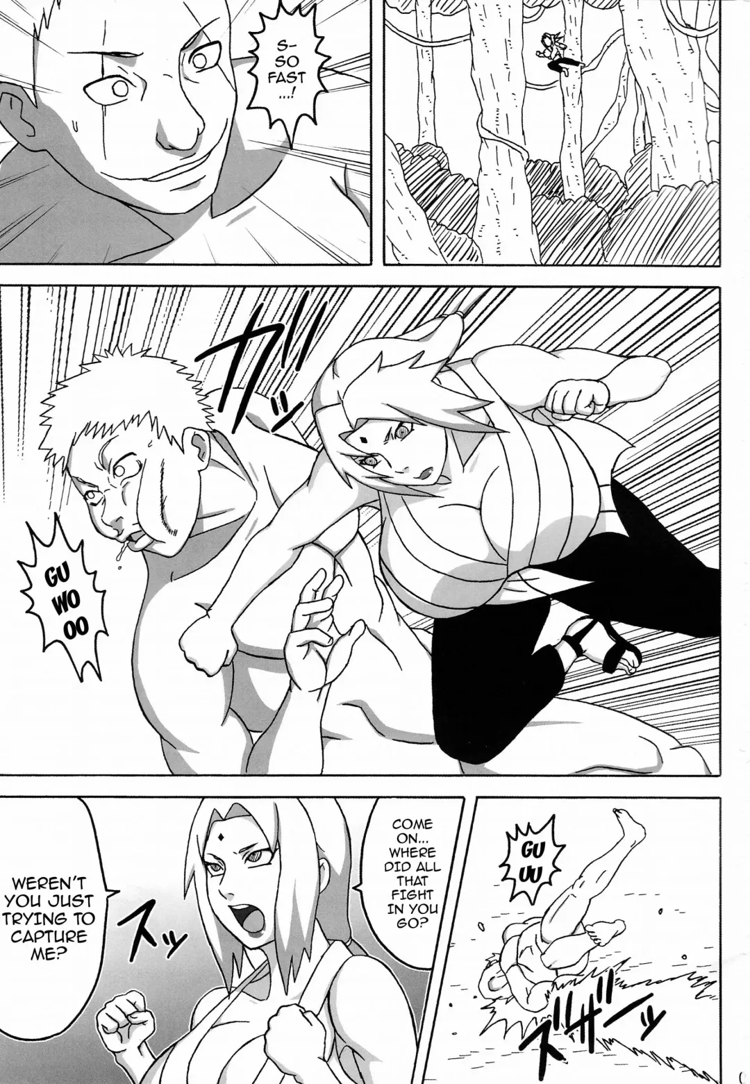 [Naruhodo] Tsunade no In Kangoku R - Chichikage Tanetsukeden | Tsunade's Lewd Prison 3 Fhentai - Page 2