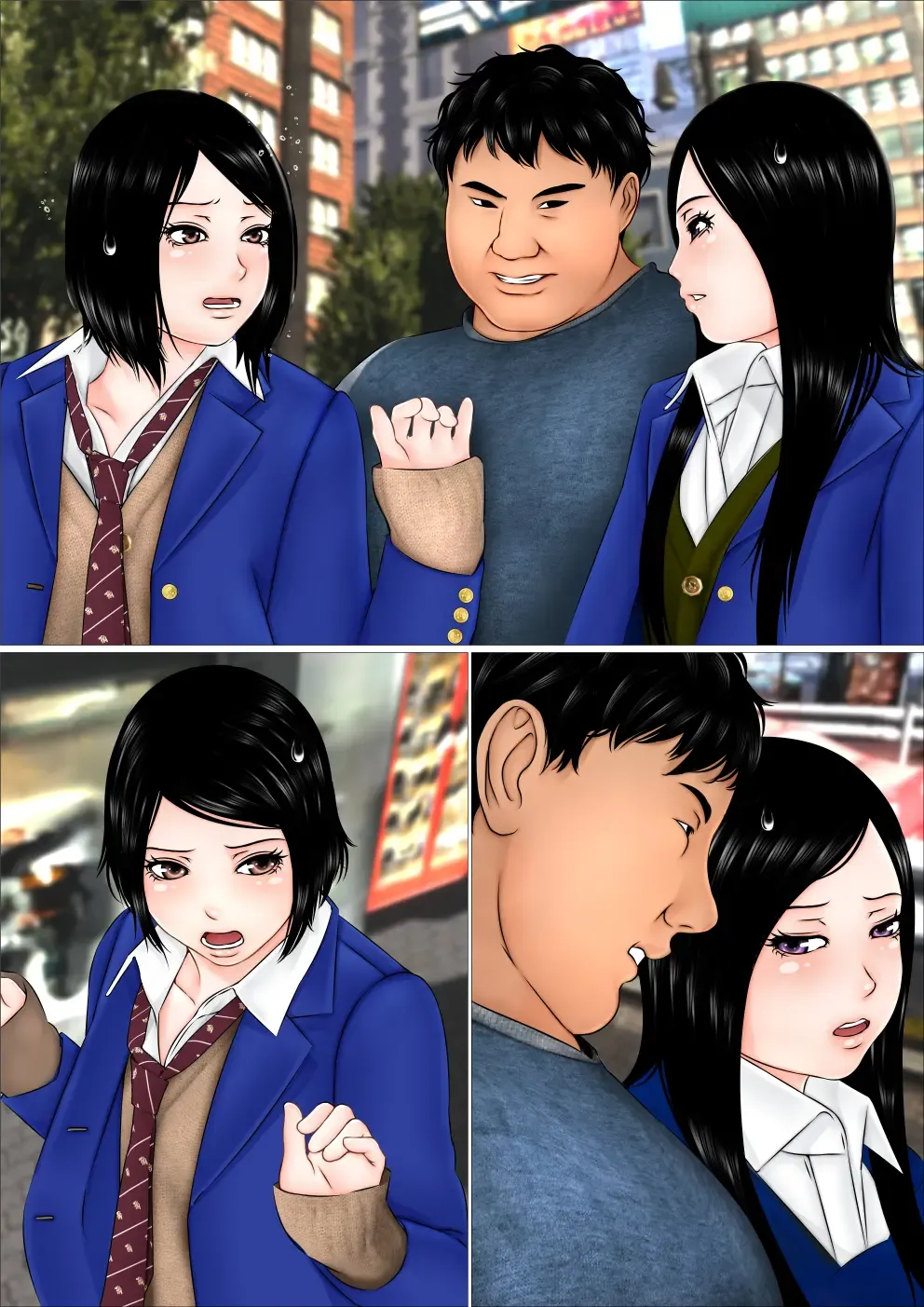 [Moyu] Ore dake ga Nani o Shite mo Yurusareru Sekai Sono Hen ni Ita Joshikousei 2-ningumi o Koukai Rape -Zenpen- Fhentai - Page 69