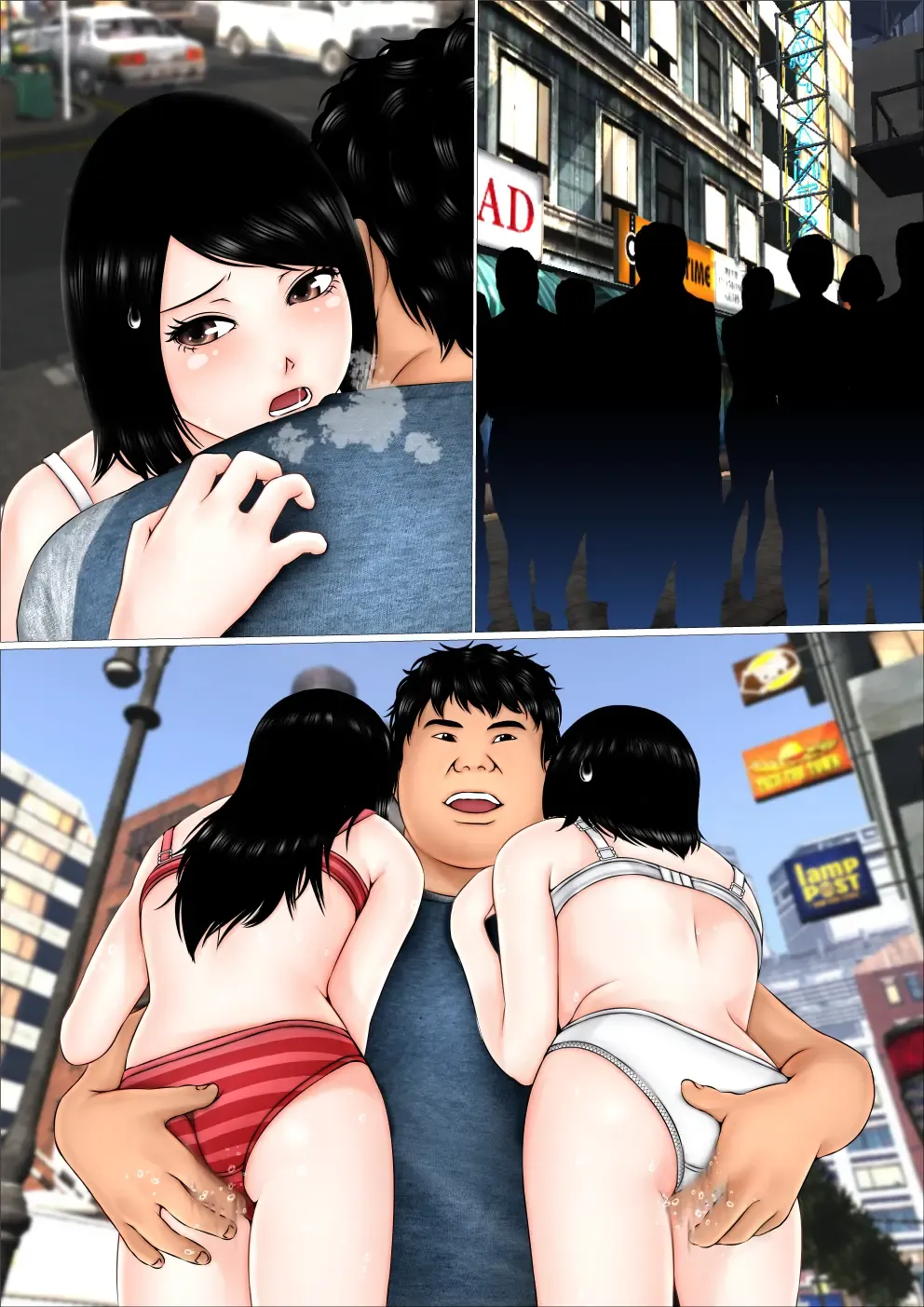 [Moyu] Ore dake ga Nani o Shite mo Yurusareru Sekai Sono Hen ni Ita Joshikousei 2-ningumi o Koukai Rape -Zenpen- Fhentai - Page 86