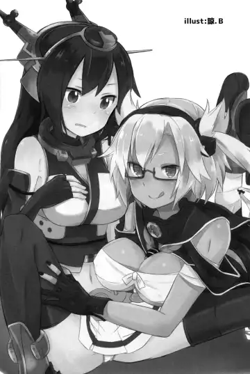 [Ikeshita Maue - Tsuzuki Masumi] Musashi x Nagato Anthology "Beast Emotion" Fhentai - Page 49