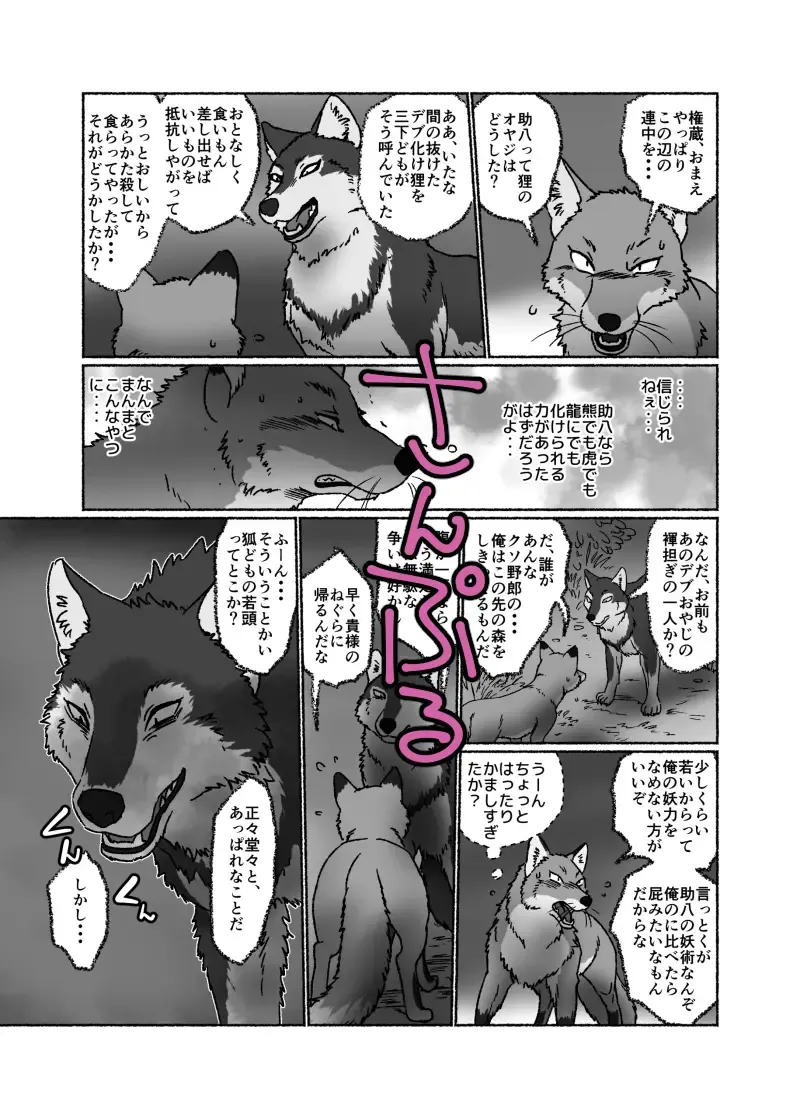 [Maririn] Tanuki × Kitsune Fhentai - Page 13