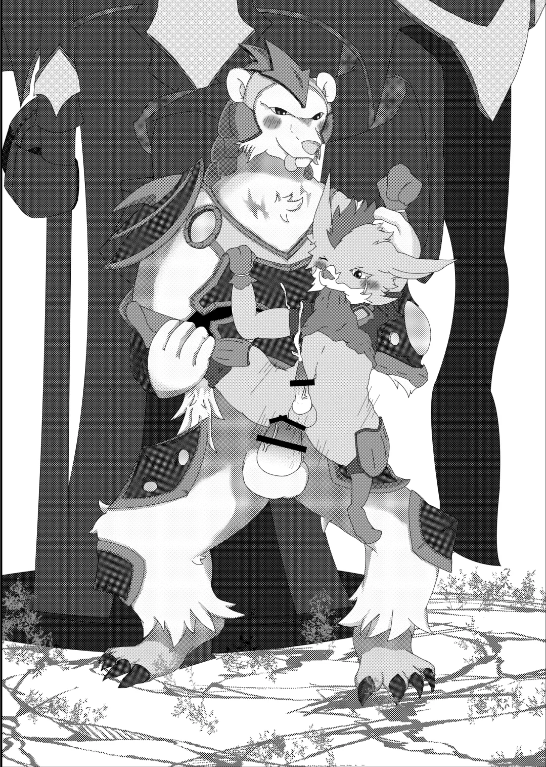 [Ichiba - Manmosu Marimo] Welcome to Kemoner's Rift!! Fhentai - Page 46