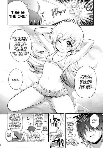 [Yakumi Benishouga] Pachimonogatari Part 9: Shinobu Collection Fhentai - Page 6