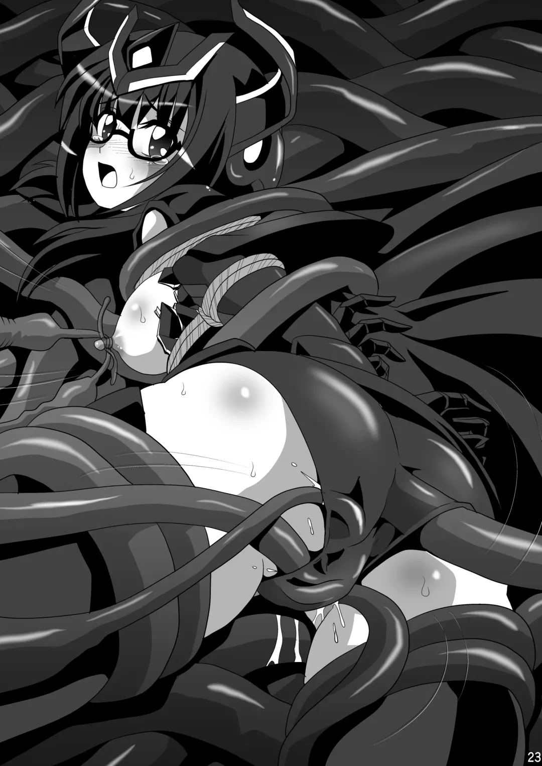 [Maki Hideto - Sahara Ikkou - Yonige-ya No Kyou] Tail Shock 3 Fhentai - Page 23