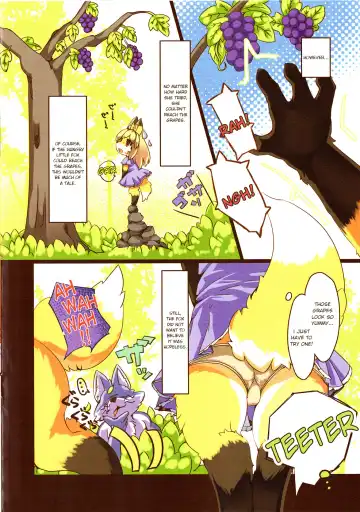 [Sirokoma] Ochiru Budou Tabetai Kitsune | Hungry for Sour Grapes Fhentai - Page 3