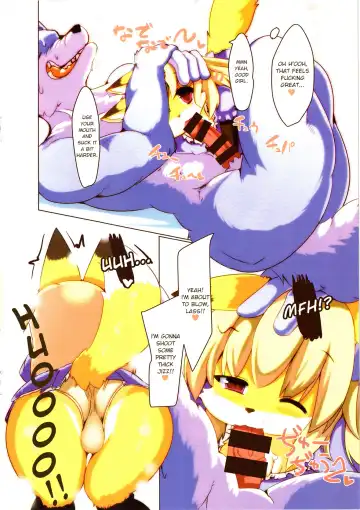 [Sirokoma] Ochiru Budou Tabetai Kitsune | Hungry for Sour Grapes Fhentai - Page 9