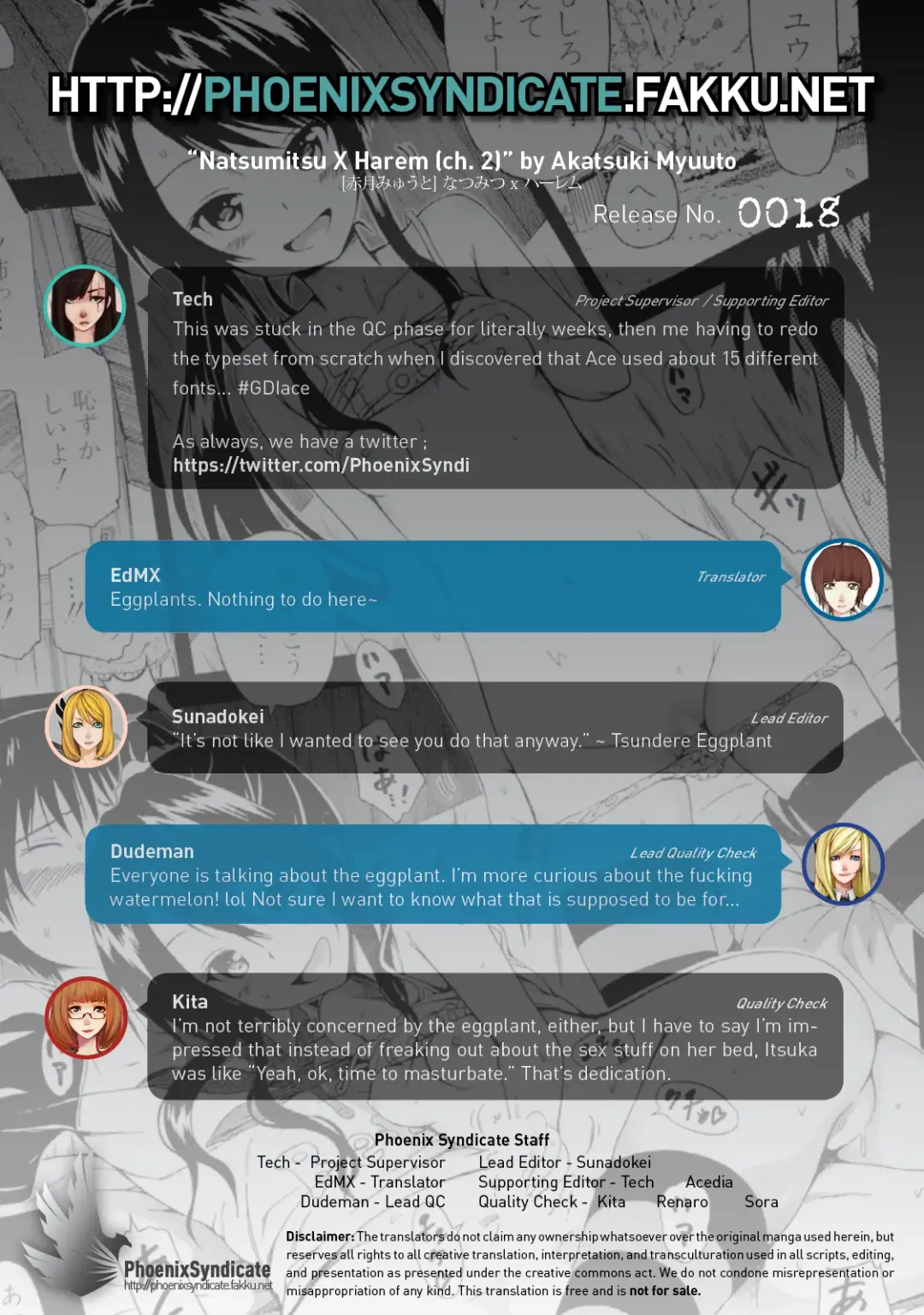 [Akatsuki Myuuto] Natsumitsu x Harem! Ch. 1-5 Fhentai - Page 86