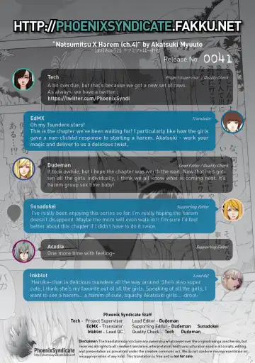 [Akatsuki Myuuto] Natsumitsu x Harem! Ch. 1-5 Fhentai - Page 165