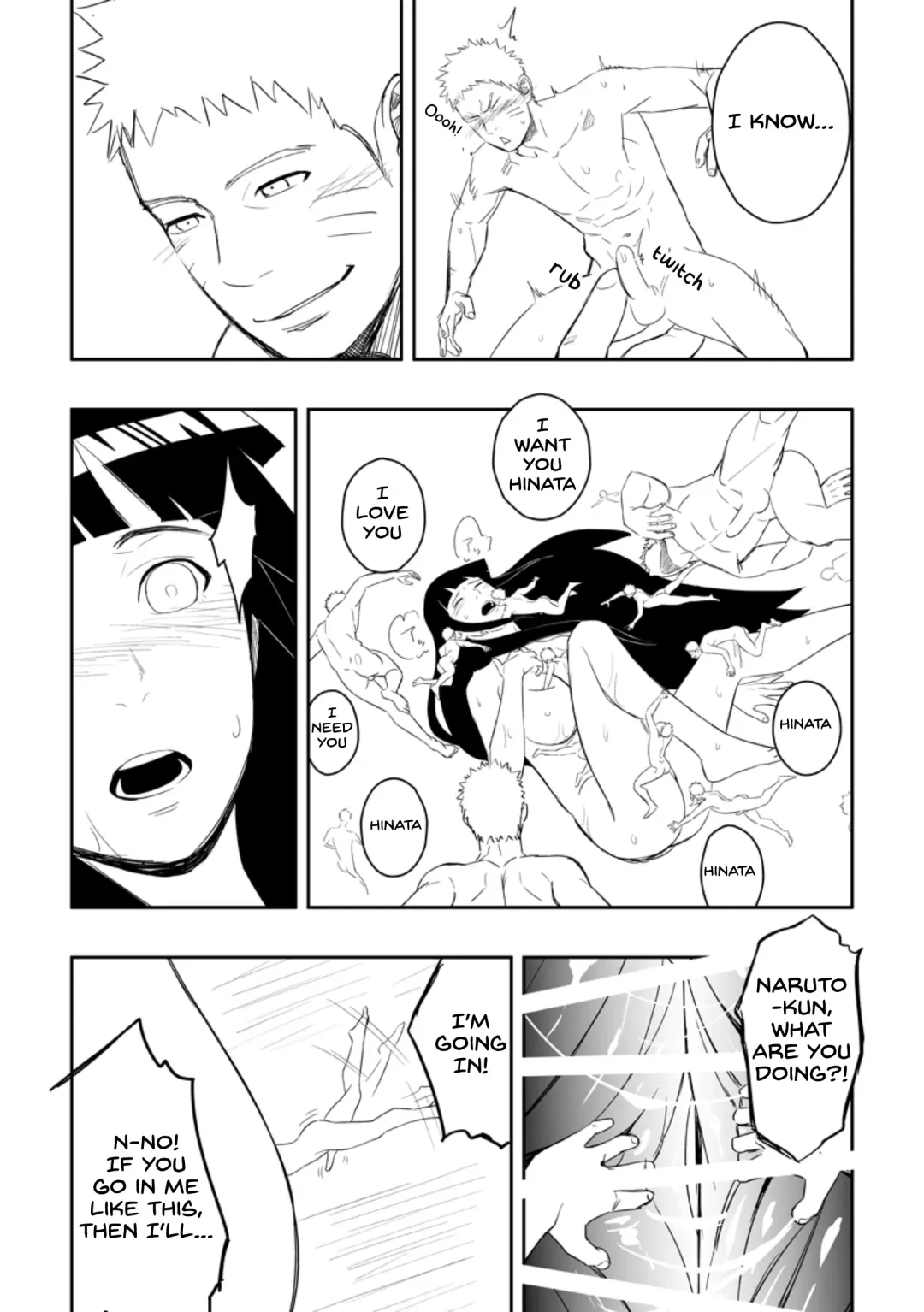 [Itto] NaruHina? | Softening the Core Fhentai - Page 4