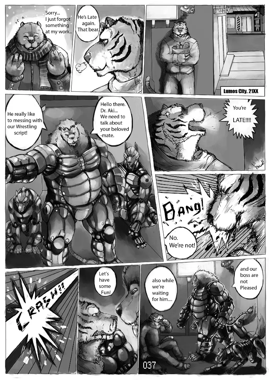 FURRY SUPLEX! Fhentai - Page 38