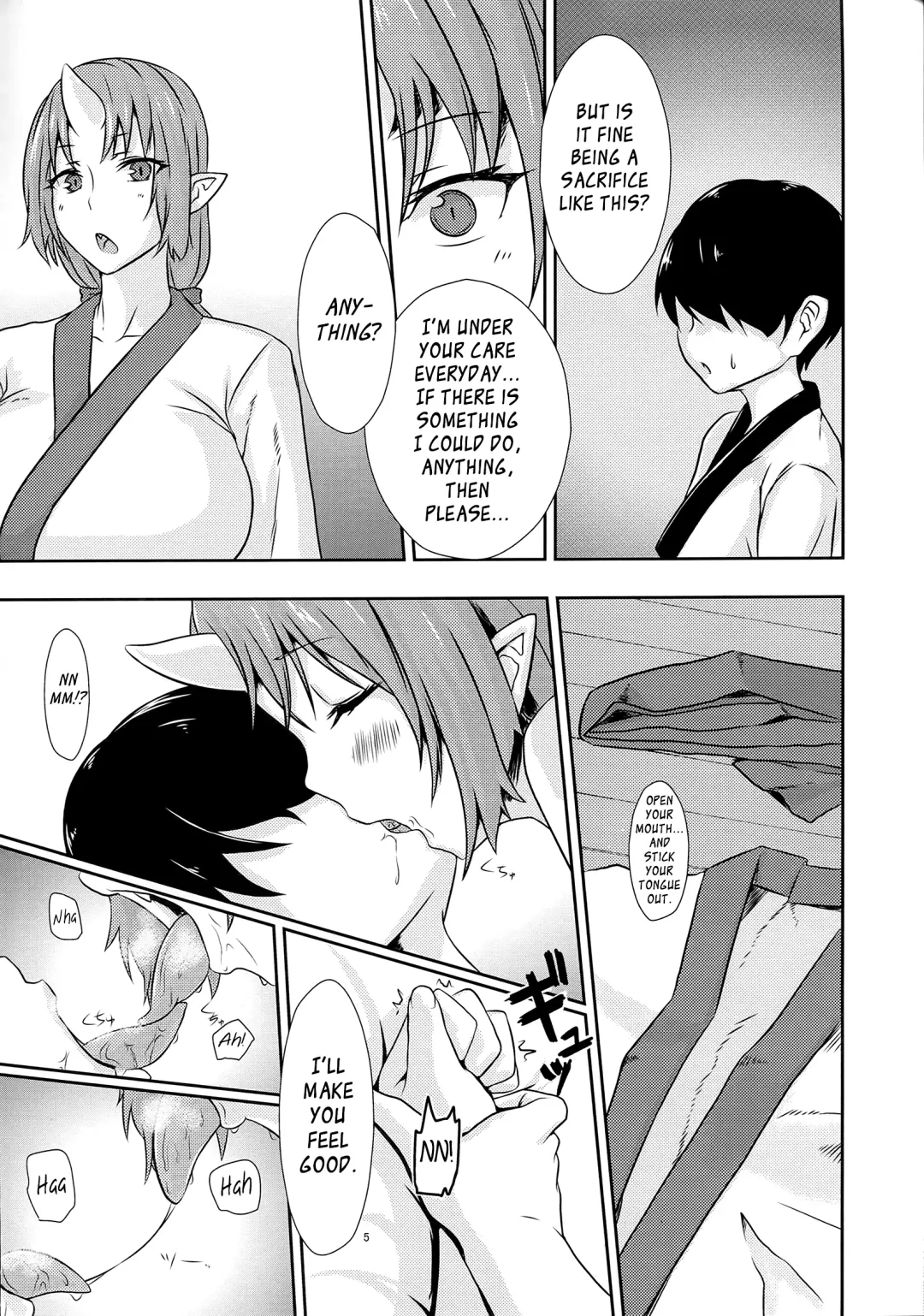 [Obmas] Onikurashi | Living with an Oni Fhentai - Page 4