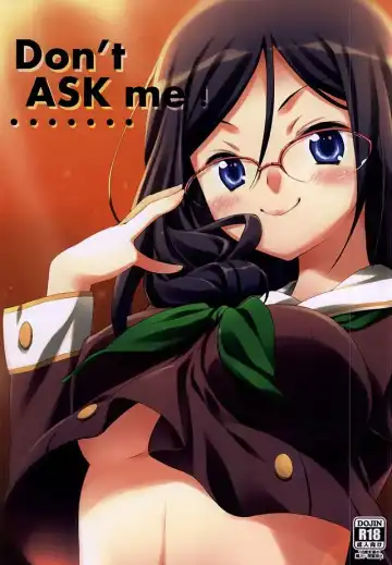 Read [Hoshizaki Hikaru] Don't ASK me! - Fhentai