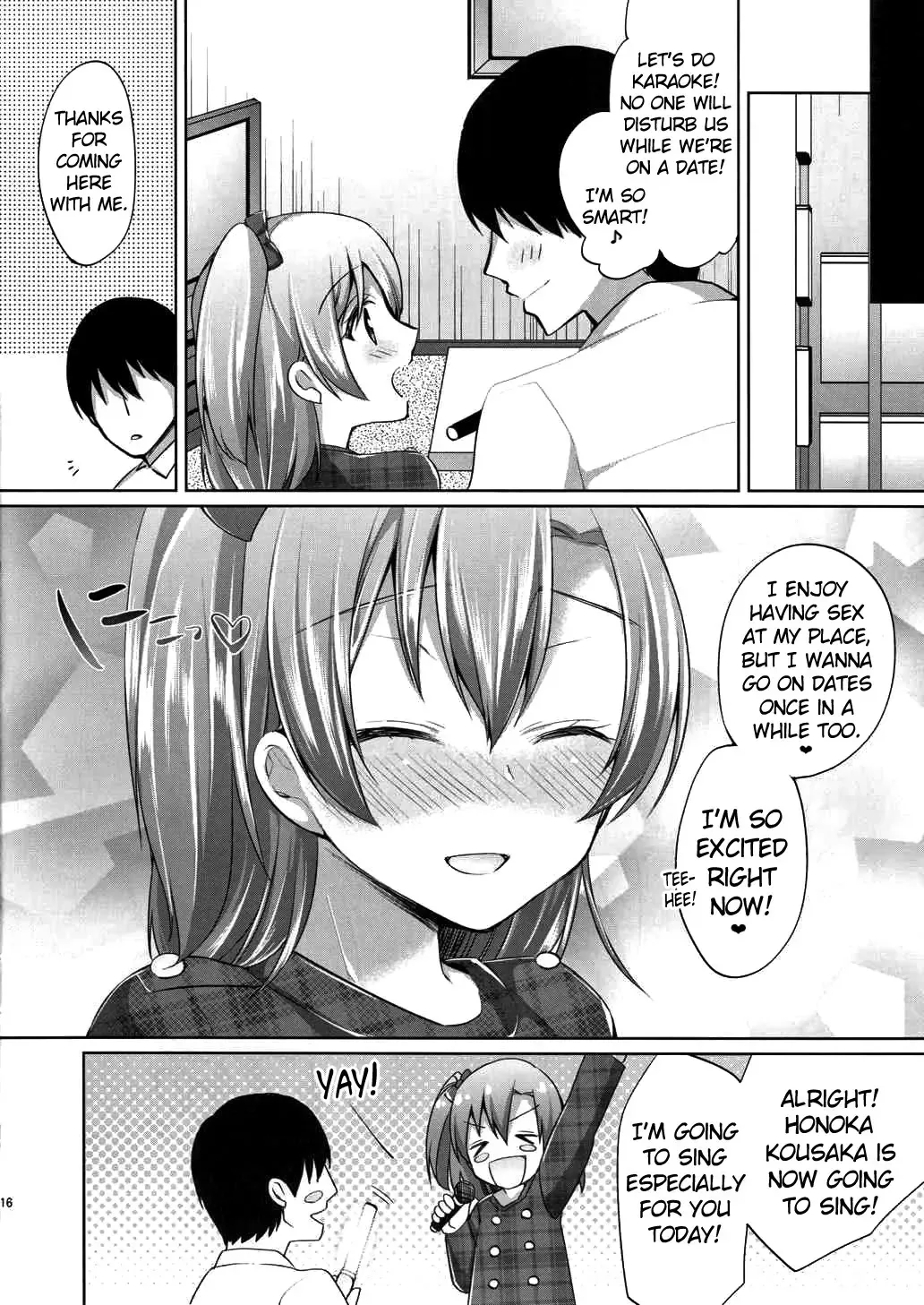 [Miyamoto Liz] Honoka to Icha Love Ecchi Fhentai - Page 15