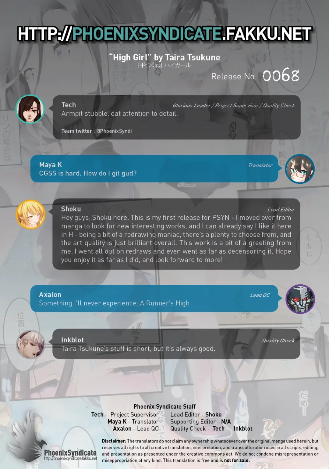 [Taira Tsukune] High Girl (decensored) Fhentai - Page 5