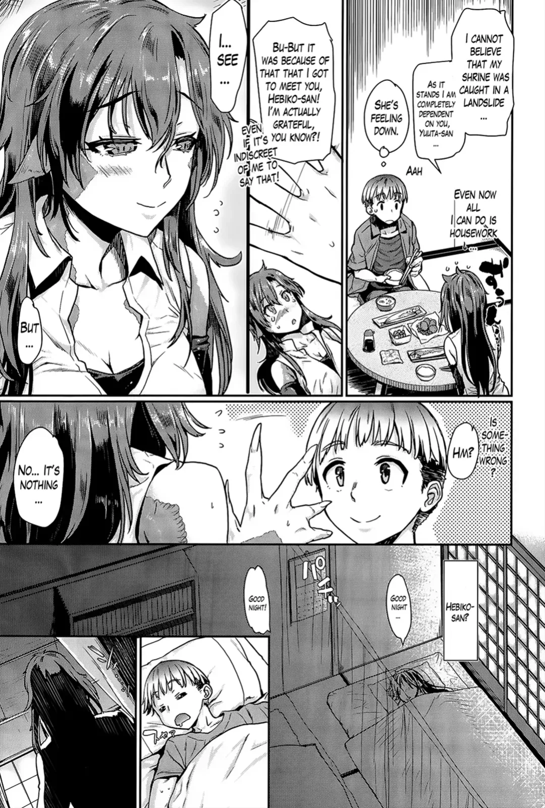 [Katase Minami] Nyorutto! Hebiko-san | Slithering Hebiko-san! Fhentai - Page 3