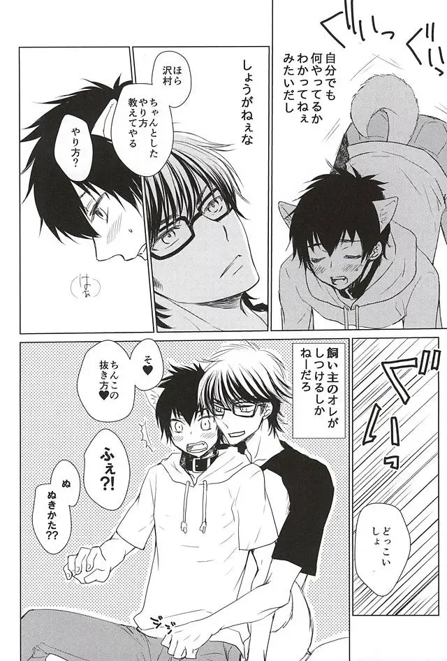 [Bombe - Toshinari Arito] Sawamura ga Keisotsu ni Inu ni Narimashita. Fhentai - Page 21