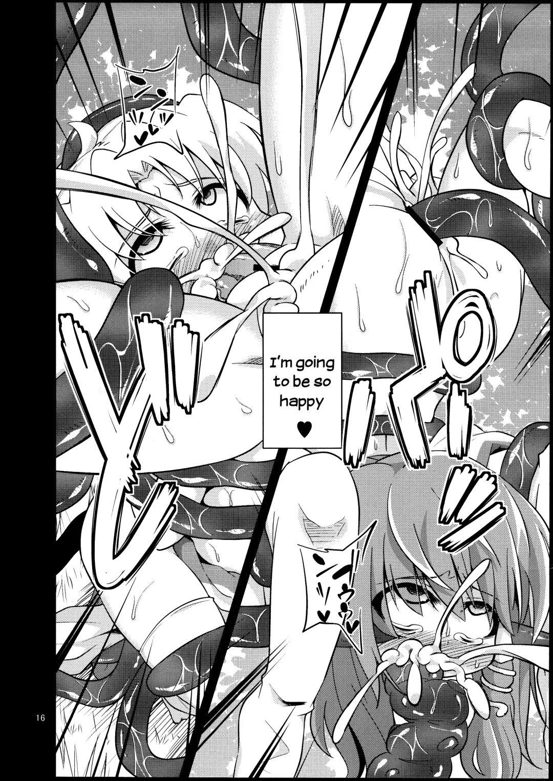 [Obyaa] Nikuyokugami Gyoushin - tentacle and hermaphrodite and two girls - | Faith in the God of Carnal Desire - Tentacle and Hermaphrodite and Two Girls Fhentai - Page 14