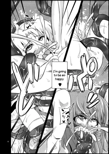 [Obyaa] Nikuyokugami Gyoushin - tentacle and hermaphrodite and two girls - | Faith in the God of Carnal Desire - Tentacle and Hermaphrodite and Two Girls Fhentai - Page 14