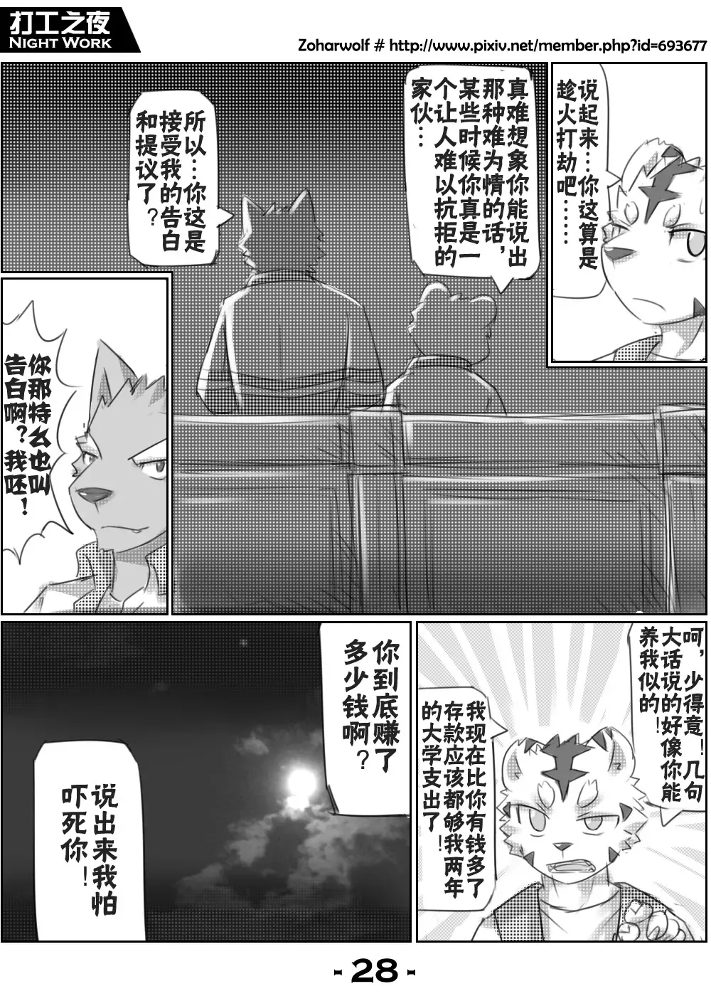 [Zoharwolf] 【漫画】打工之夜 Fhentai - Page 30