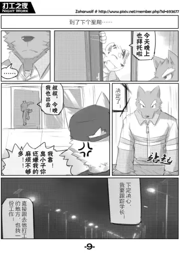 [Zoharwolf] 【漫画】打工之夜 Fhentai - Page 11