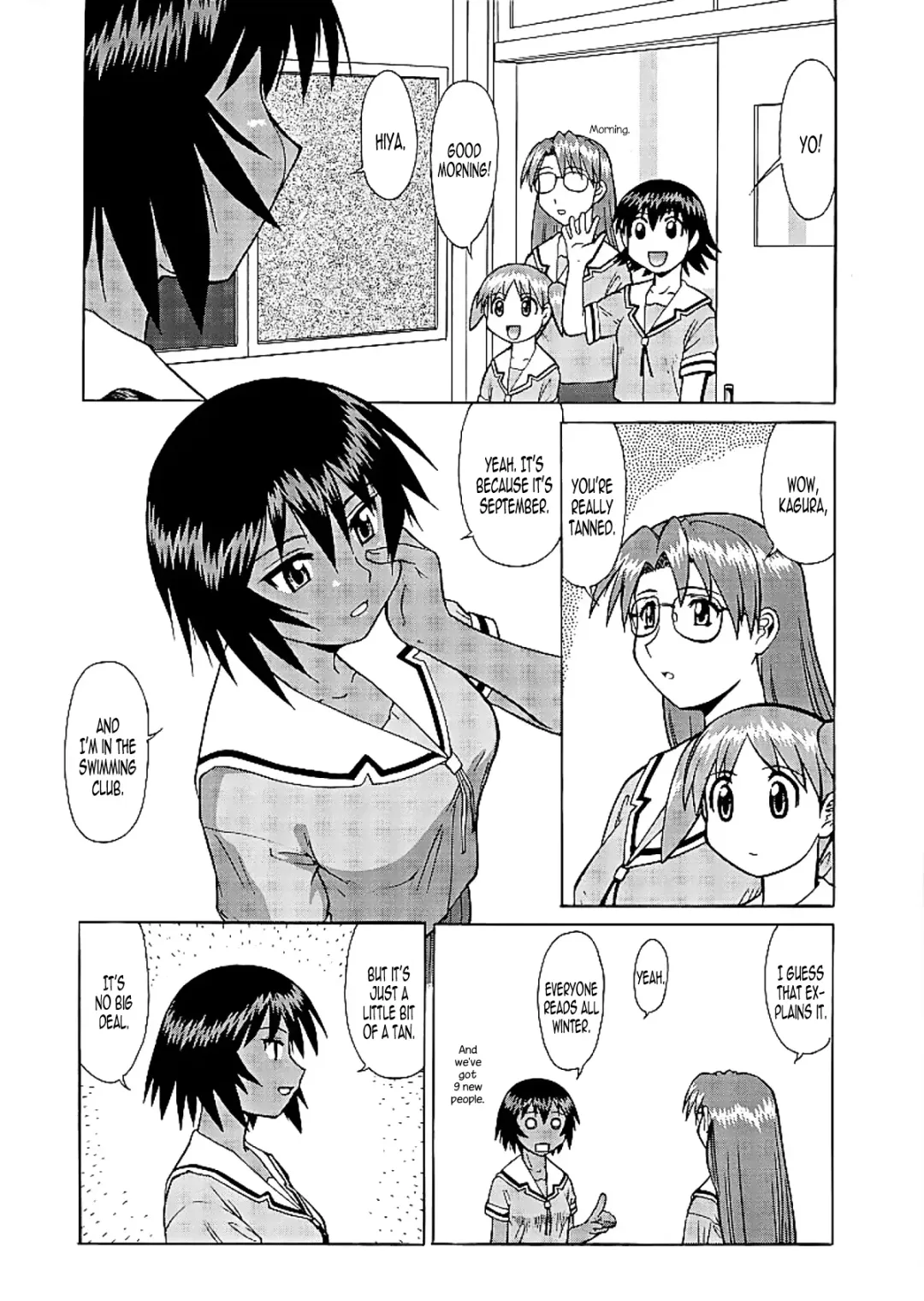 [Umedama Nabu] Kagura no Hiyakeato | Kagura's Tan Lines Fhentai - Page 2