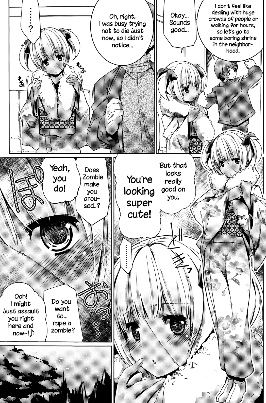 [Gyonikun] Hatsumoude of the Zombie Fhentai - Page 5