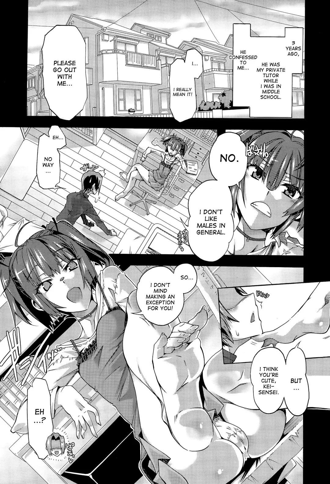 [Takasaki Takemaru] Anata no Tame ni Dekiru Koto | The Things I Do For You Fhentai - Page 7