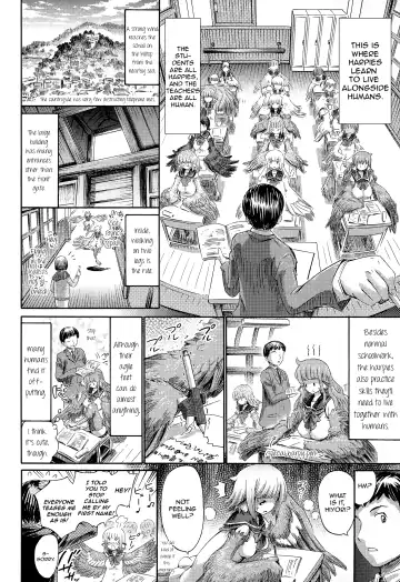 [Horitomo] Harpy no Manabiya ~Kashimashi Class~ | Harpy School ~Noisy Class~ Fhentai - Page 4