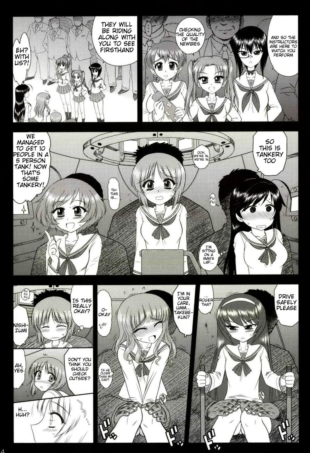 [Kuroinu Juu] Dame! Zettai! Chikan Sensha! Fhentai - Page 4