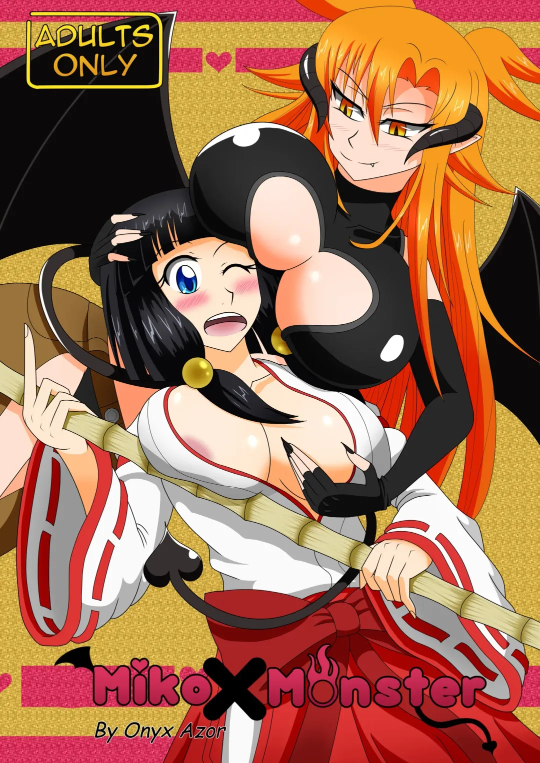 [Oxdaman] MikoXMonster_Chapter1_A_Lovely_Devil_in_Me Fhentai - Page 1