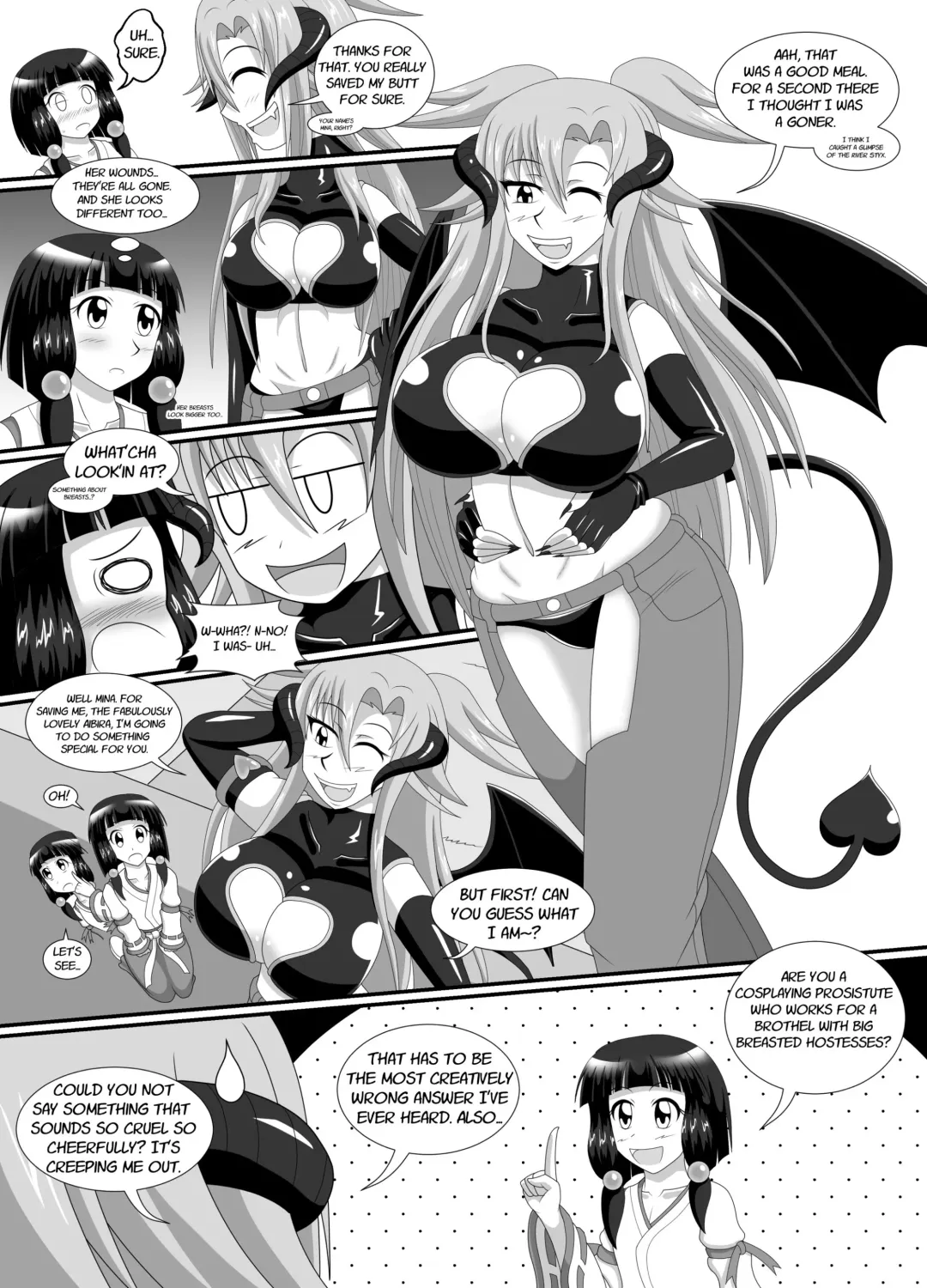 [Oxdaman] MikoXMonster_Chapter1_A_Lovely_Devil_in_Me Fhentai - Page 15