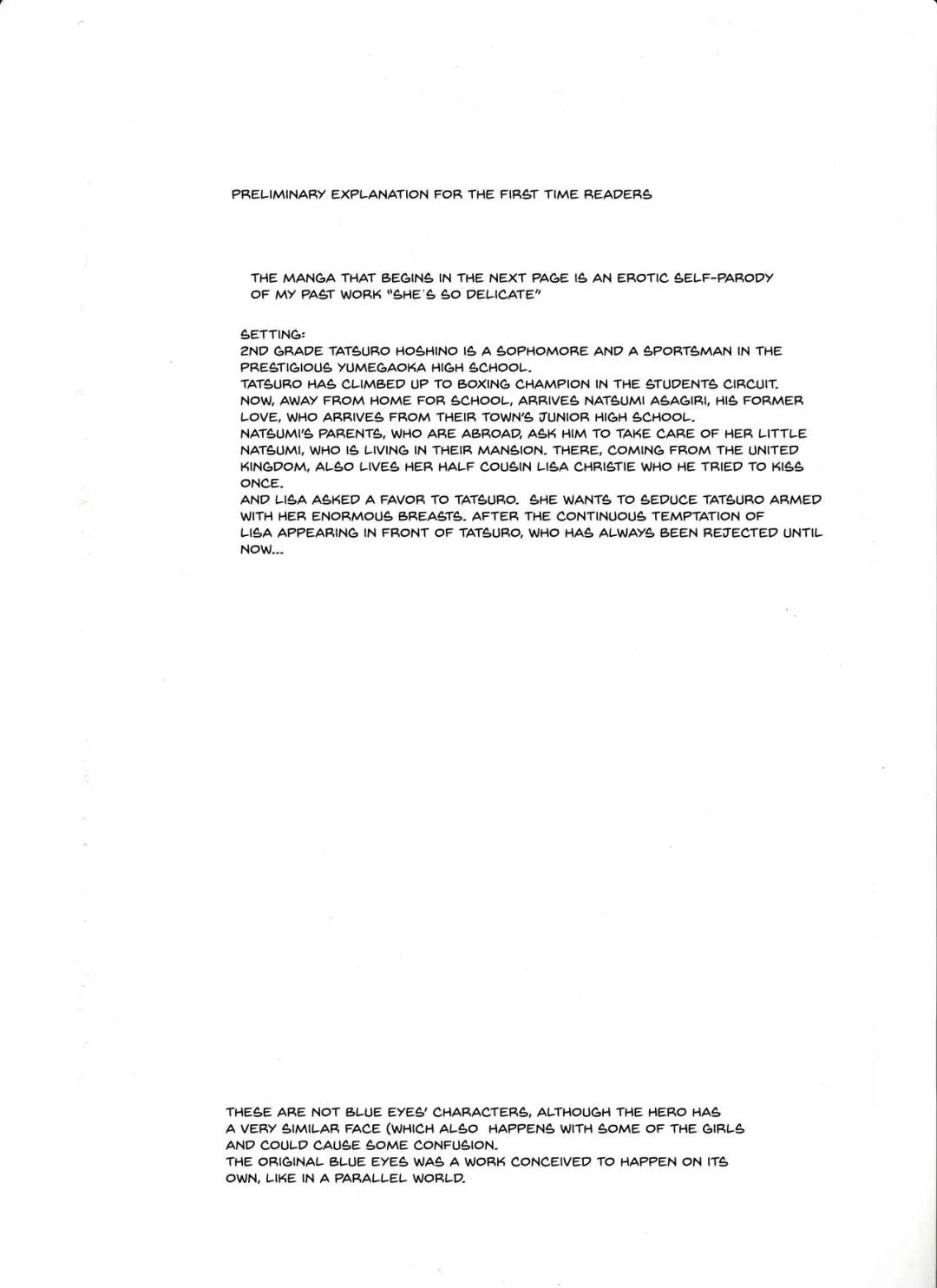 [Nishimaki Tohru] DELICATE FANTASY 1 Fhentai - Page 3