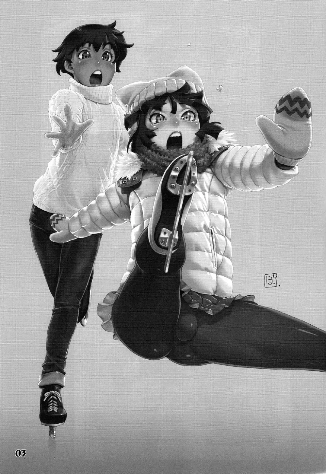 [Po-ju] Natsuyasumi Fuyu no Hi Fhentai - Page 4