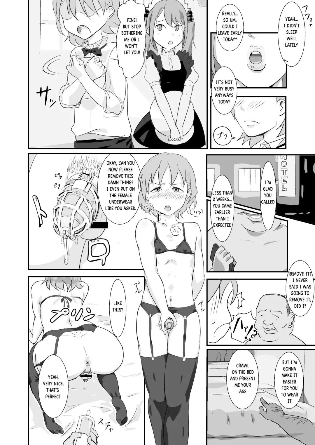 [Gomabura] Makio-kun Tanetsuke Oji-san to Ochinchin nanka ni Zettai Makenai Hon Fhentai - Page 9