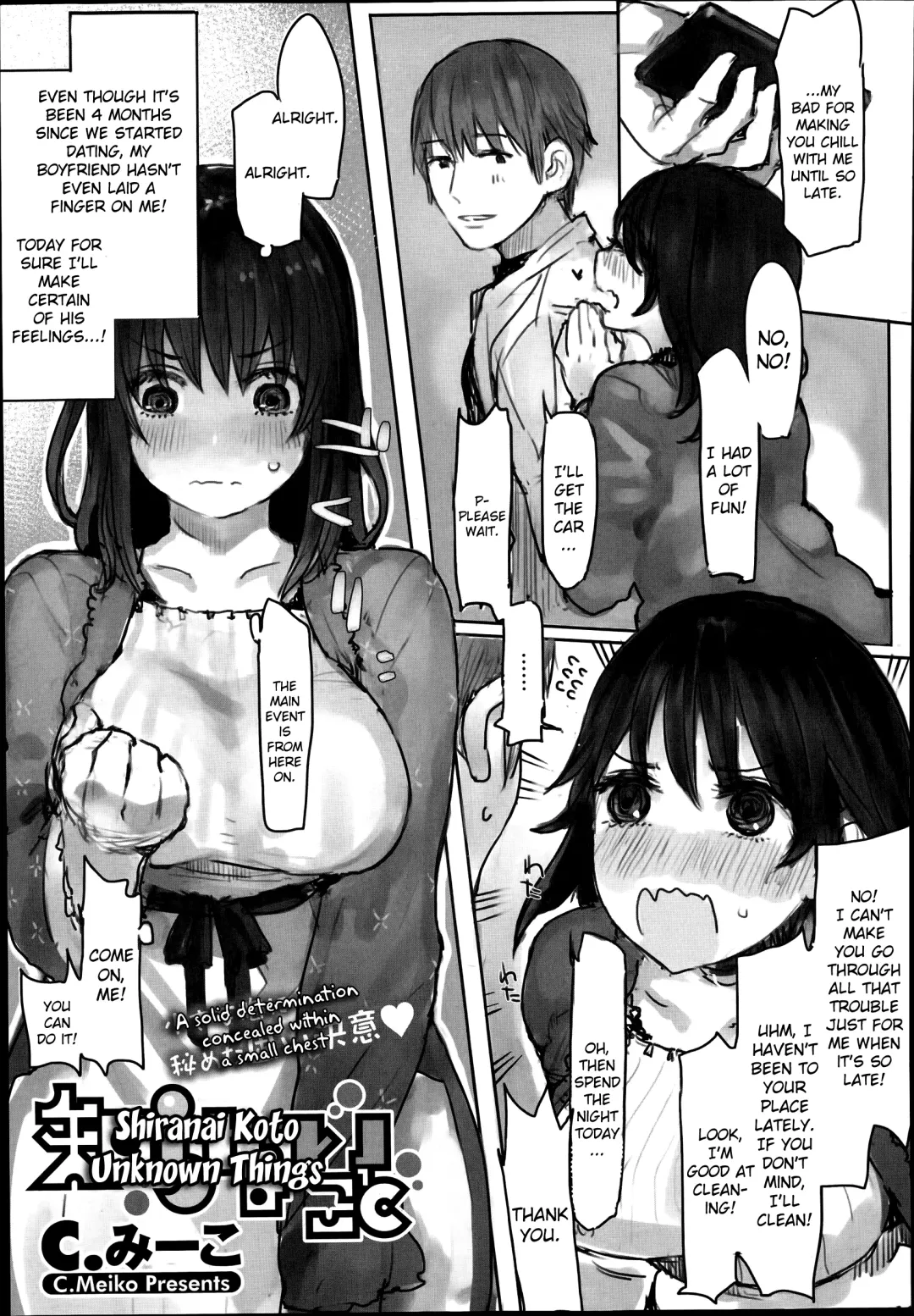 [C.meiko] Shiranai Koto | Unknown Things Fhentai - Page 1