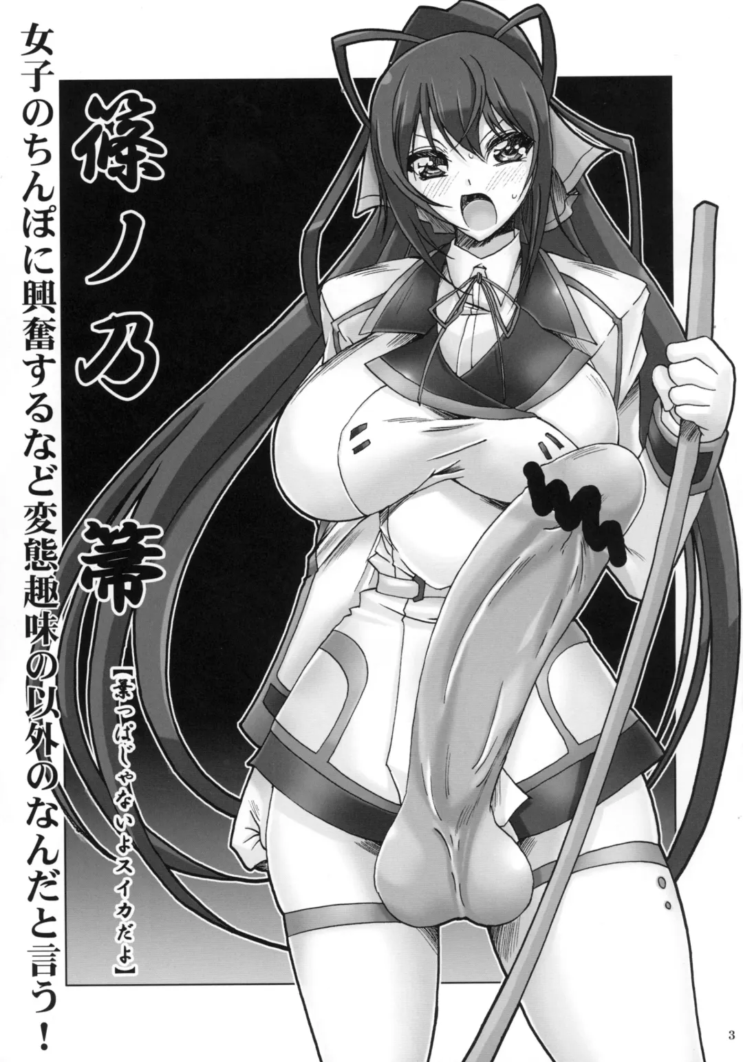 [Iguchi Takajin] IJP Infinite Stratos no joseitachi ni penis ga haeta dake no hon Fhentai - Page 3