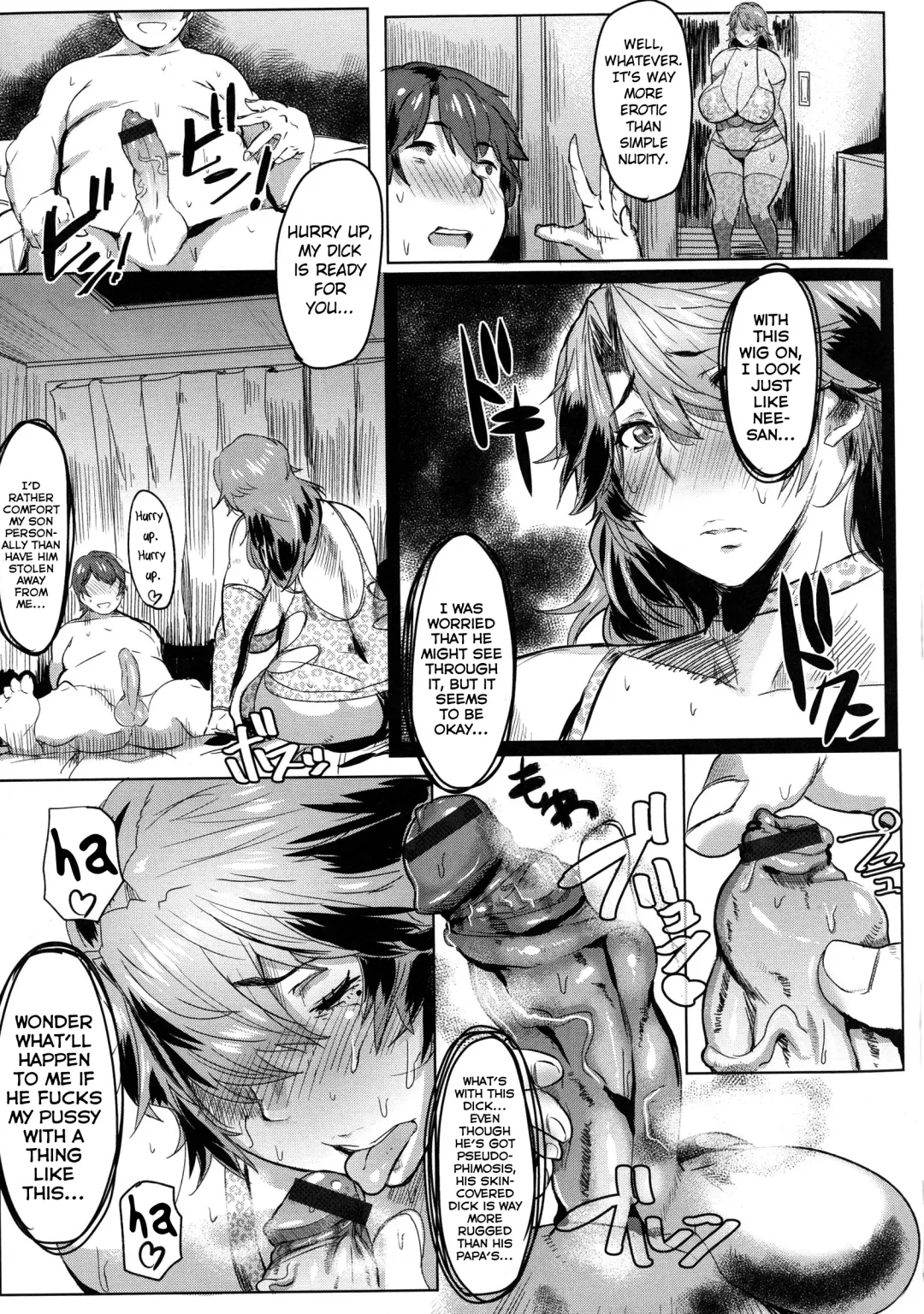 [Akikusa Peperon] Ryakudatsu! Musuko Chinpo Love | Plunder! Son's Dick Love Fhentai - Page 7