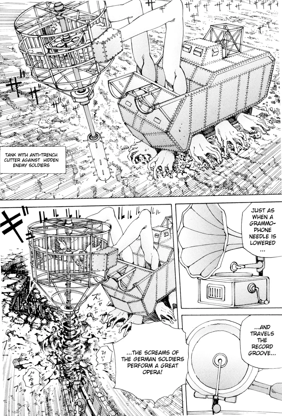 [Kago Shintarou] Chou Douryoku Mouko Daishuurai - The Ultra Power Mongol Invasion | Super Powered Mongolia Invasion Fhentai - Page 116
