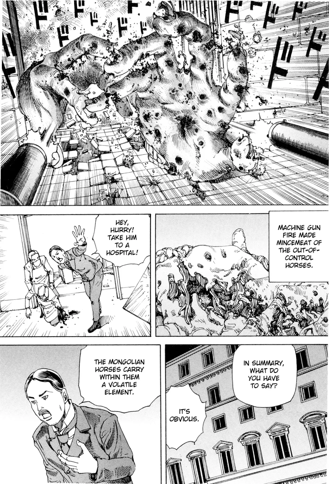 [Kago Shintarou] Chou Douryoku Mouko Daishuurai - The Ultra Power Mongol Invasion | Super Powered Mongolia Invasion Fhentai - Page 161