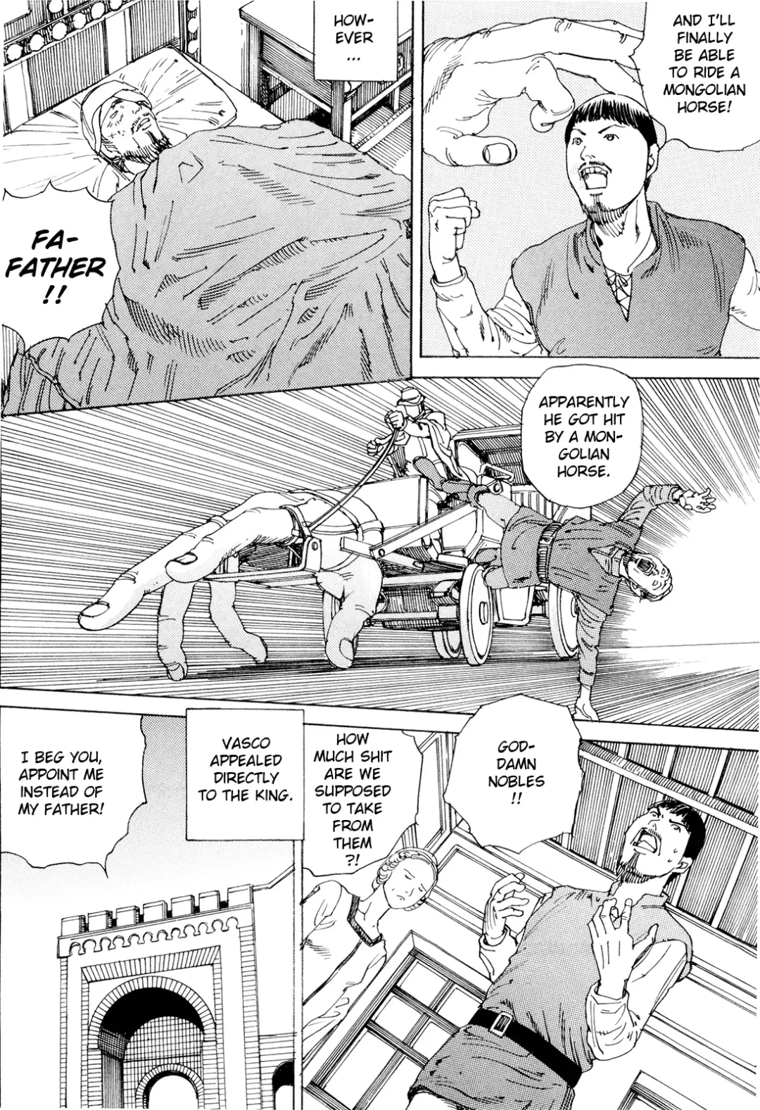 [Kago Shintarou] Chou Douryoku Mouko Daishuurai - The Ultra Power Mongol Invasion | Super Powered Mongolia Invasion Fhentai - Page 27