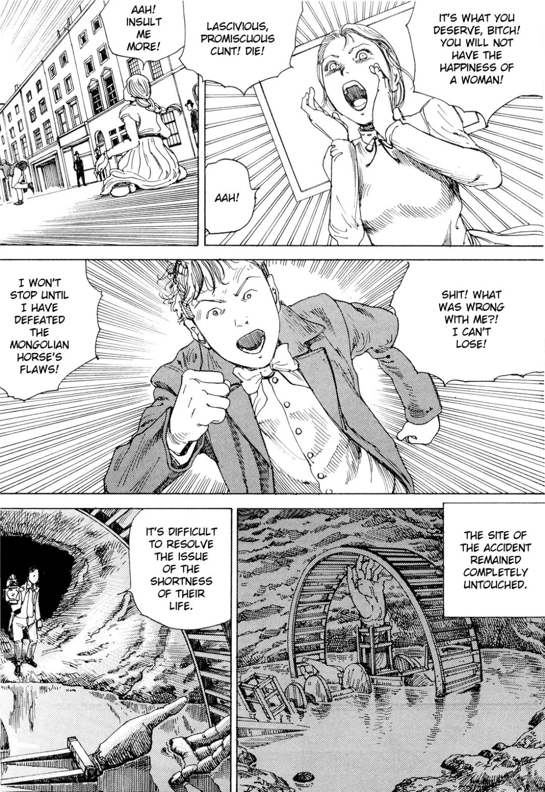 [Kago Shintarou] Chou Douryoku Mouko Daishuurai - The Ultra Power Mongol Invasion | Super Powered Mongolia Invasion Fhentai - Page 76