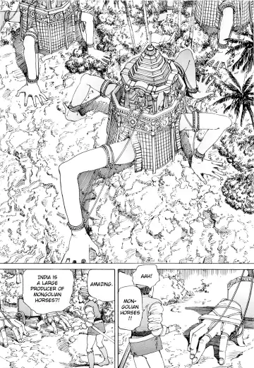 [Kago Shintarou] Chou Douryoku Mouko Daishuurai - The Ultra Power Mongol Invasion | Super Powered Mongolia Invasion Fhentai - Page 34